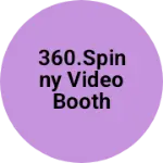 Business logo of 360.spinny video booth