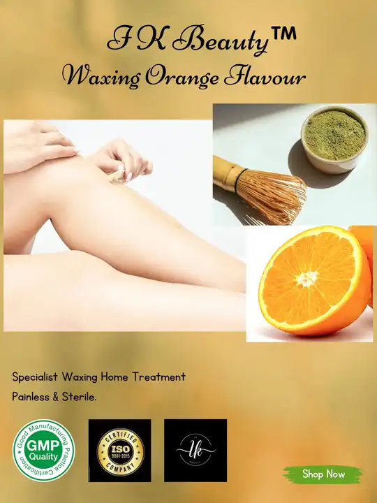 I k beauty waxing powder orange favour  uploaded by I k beauty on 4/3/2023