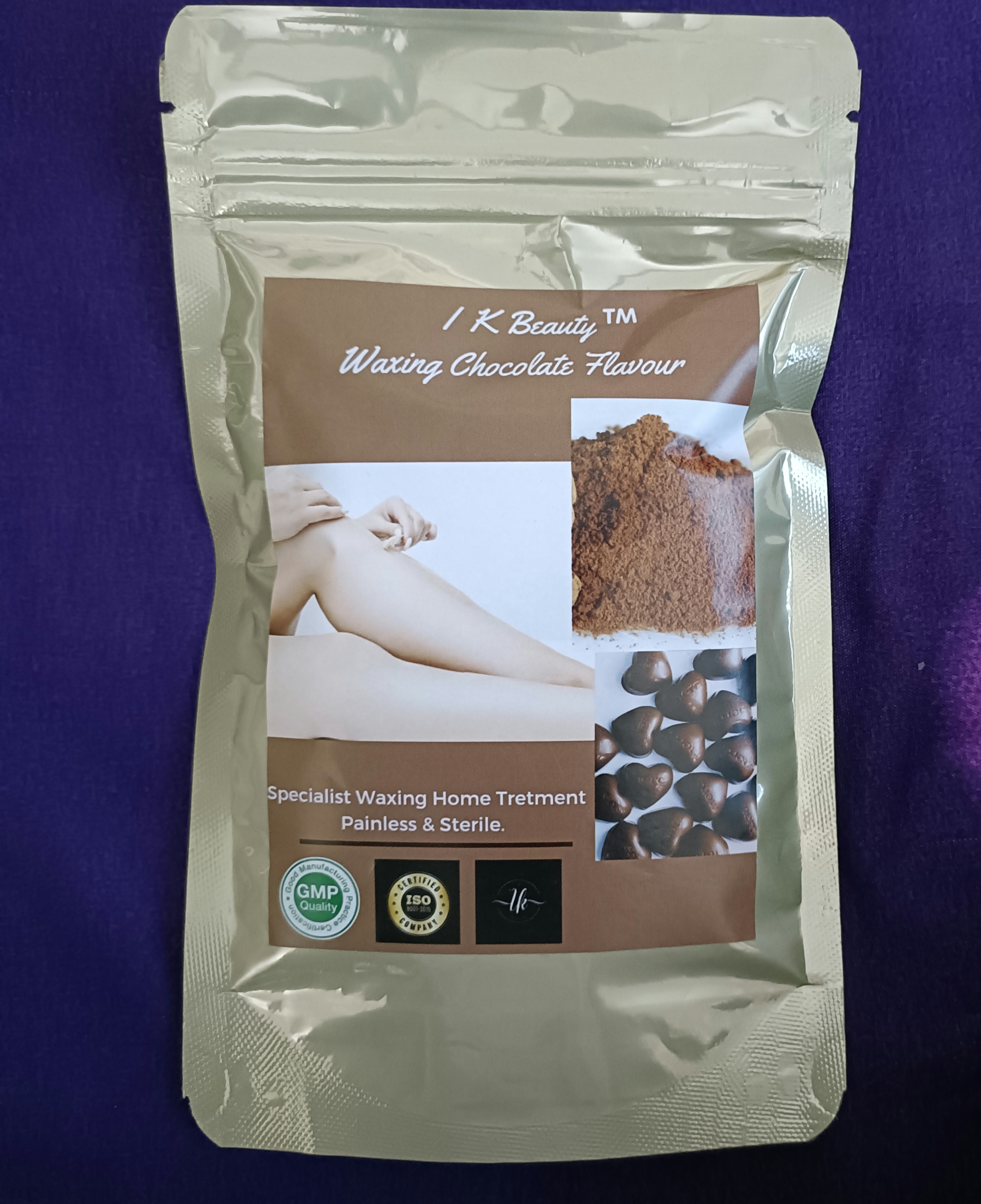 I k beauty waxing powder chocolate favour  uploaded by business on 4/3/2023