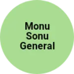 Business logo of Monu Sonu general Store and garments