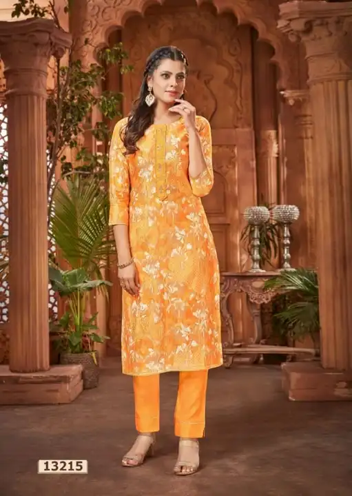 Kurti pent Ready To wear collection  uploaded by Taha Fashion Surat  on 4/3/2023