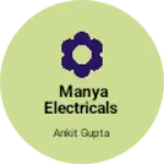 Business logo of Manya Electricals