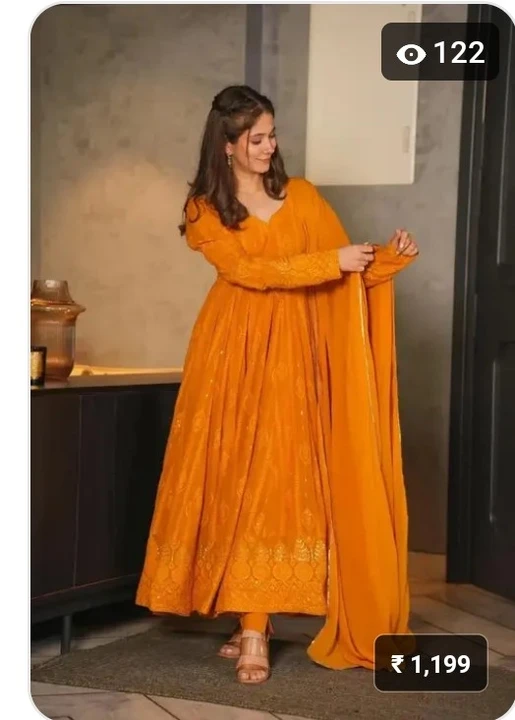 Post image I want to buy 20 pieces of Gown 🥰. My order value is ₹18000. Please send price and products.