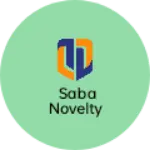 Business logo of Saba Novelty