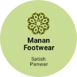 Business logo of Manan footwear