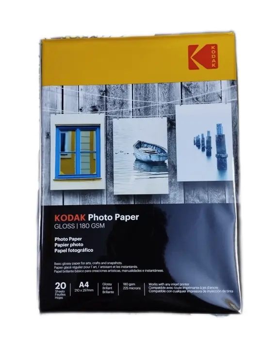 Kodak Photo Paper 180 gsm A4 uploaded by business on 4/3/2023