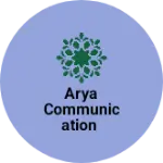 Business logo of Arya communication