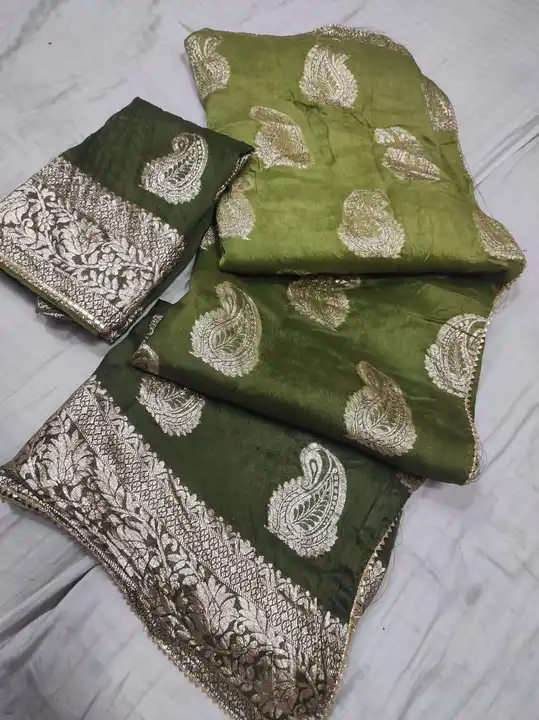 Product uploaded by Jaipuri wholesale gotta patti kurtis nd sarees on 4/3/2023