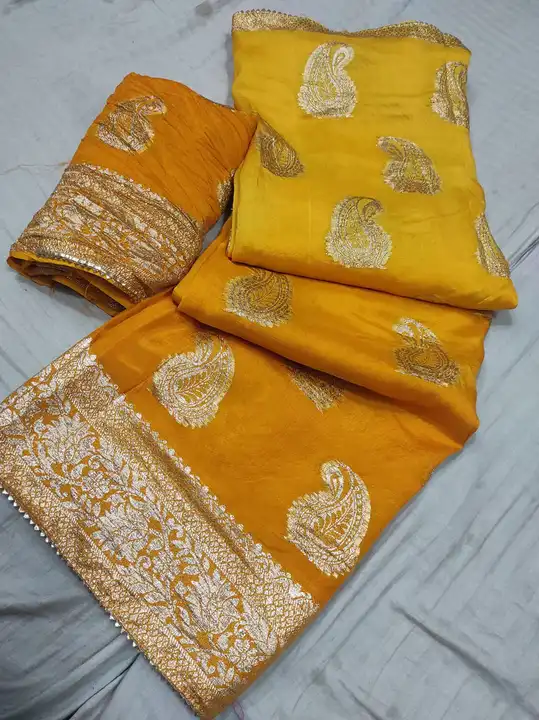 Product uploaded by Jaipuri wholesale gotta patti kurtis nd sarees on 4/3/2023