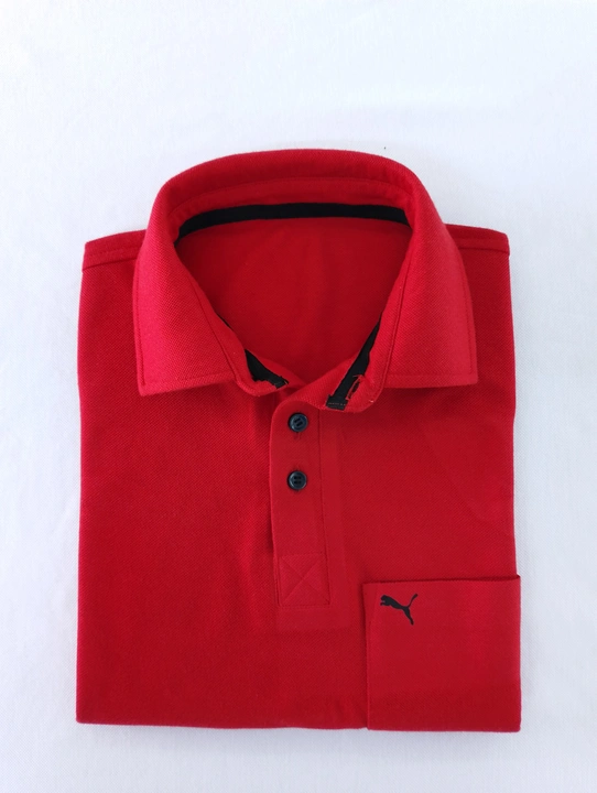 Red Men's polo Tshirts  uploaded by M/s Shivam Enterprises  on 4/3/2023