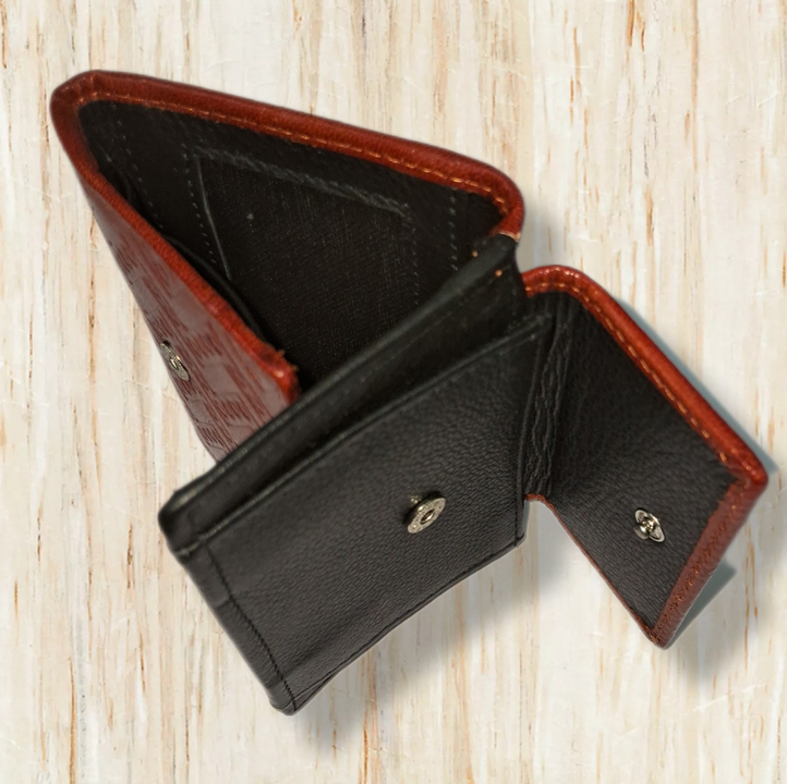 Trifolded leather wallets for women uploaded by Craft India on 4/3/2023