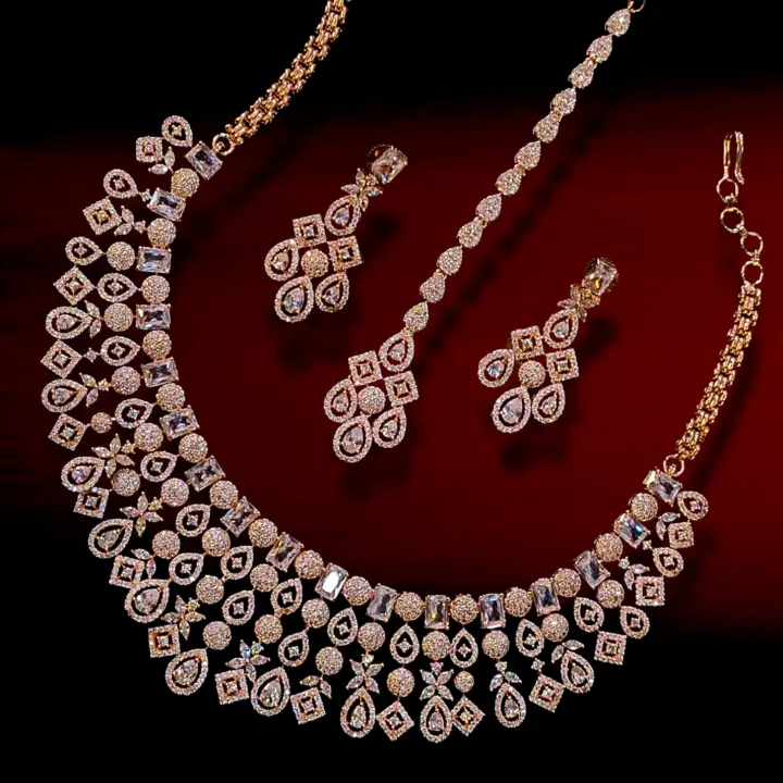 Necklace sets uploaded by Shree vishwakarma jewellers on 4/3/2023