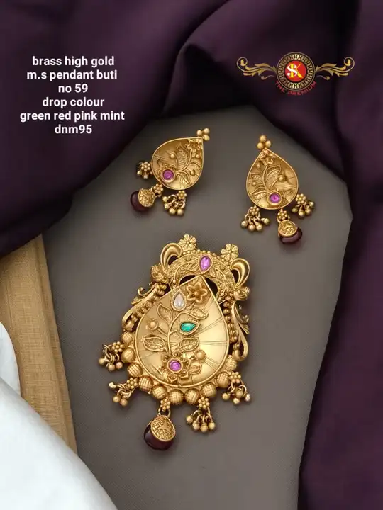 m.s pendant buti  uploaded by s.k jewellery on 4/3/2023