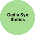 Business logo of Gadia Synthetics
