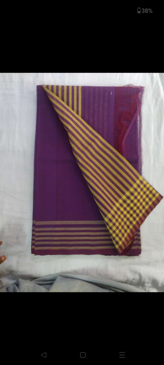 Pure cotton saree hand made weaving uploaded by RL HANDLOOMS on 4/3/2023