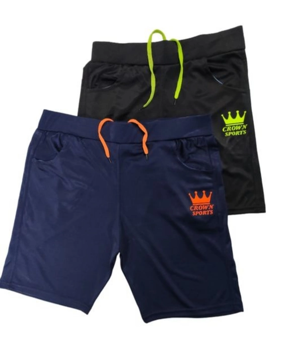 2ve black blue shorts in D pocket  uploaded by Crown sports  on 4/3/2023
