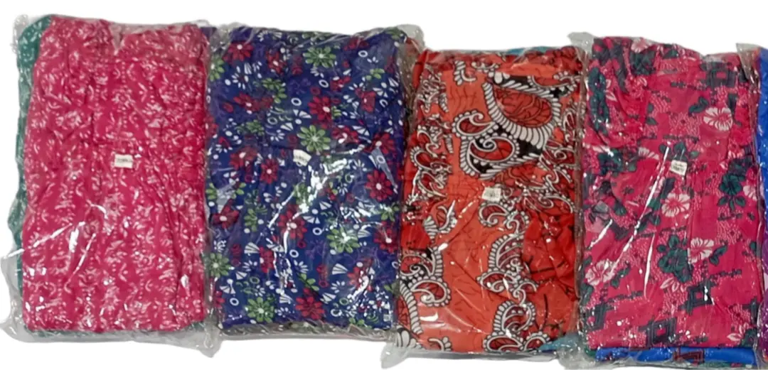 Ladies Sarina printed nightdress uploaded by Shree balaji fabrics on 4/3/2023