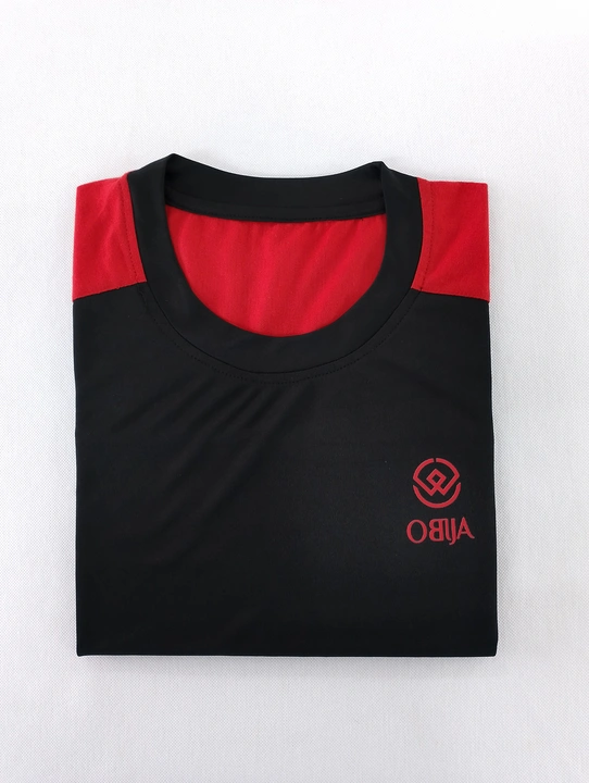 Red & Black half sleeves men's casual Tshirts  uploaded by M/s Shivam Enterprises  on 4/3/2023