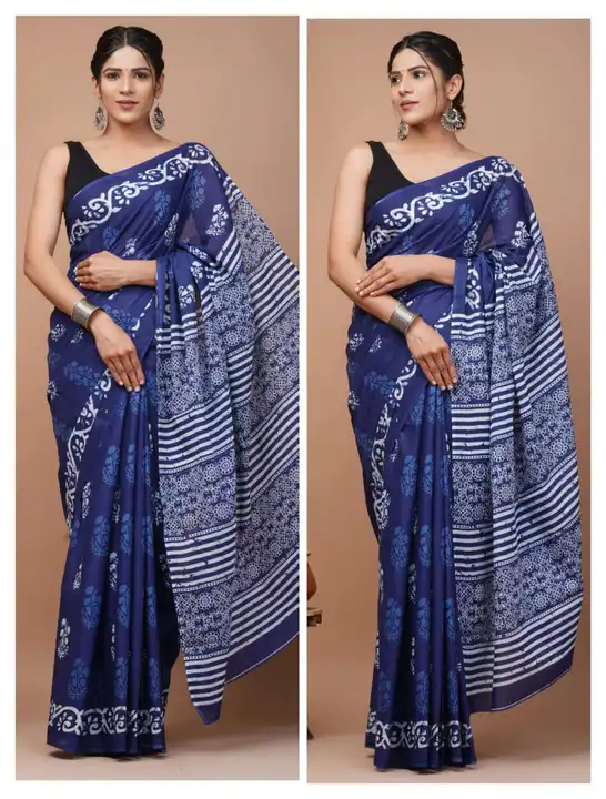 Cotton malmal Saree  uploaded by Online selling  on 4/3/2023