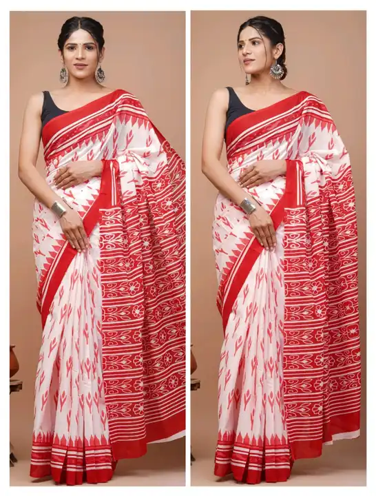 Cotton malmal Saree  uploaded by Online selling  on 4/3/2023