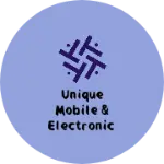 Business logo of Unique mobile & electronic