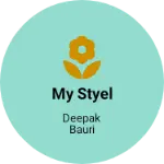 Business logo of My styel