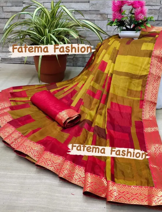 Party Wear Printed Saree  uploaded by Fatema Fashion on 4/3/2023
