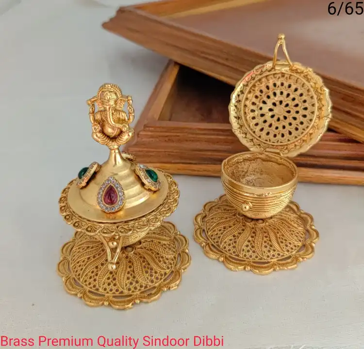 Brass sindoor dhabbi uploaded by Sb designs on 4/3/2023
