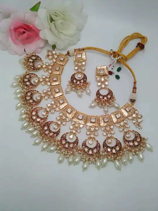 Bridal nacklace set uploaded by Sb designs on 4/3/2023