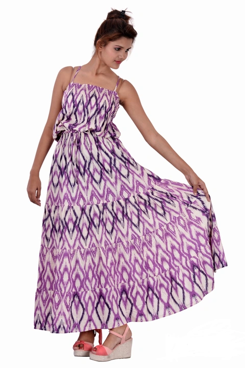 Full length dress uploaded by Indi bargain on 4/3/2023