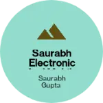 Business logo of Saurabh electronic and mobile store