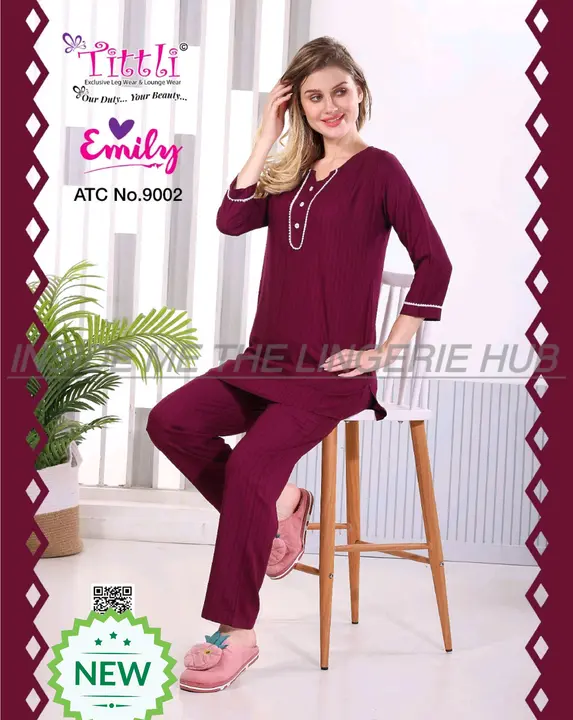 Post image NEW FANCY NIGHTSUIT TUNIQ STYLE
9512053268 WHOLESALE ONLY