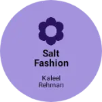Business logo of SALT FASHION