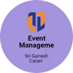 Business logo of Event management