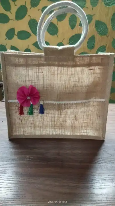 Jute bag  uploaded by business on 4/3/2023