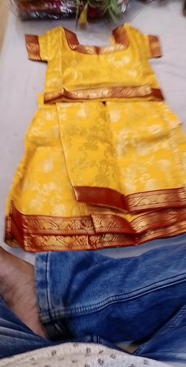 Kids sarees  size 20 to 30 uploaded by Priyadarshini on 4/3/2023