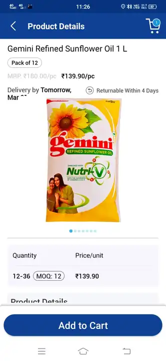Sunflower oil🌻  uploaded by business on 4/3/2023
