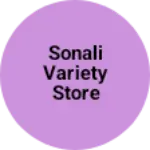 Business logo of Sonali variety store