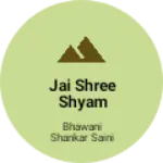 Business logo of Jai Shree Shyam electronic and mobile