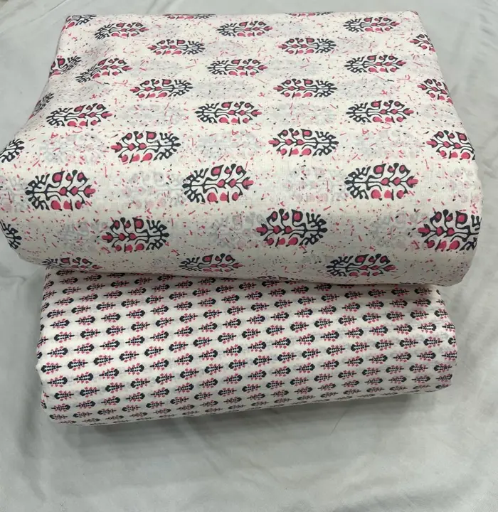 Cotton jaypuri print New design available contact: uploaded by business on 4/3/2023