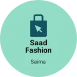 Business logo of Saad fashion hub