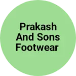 Business logo of PRAKASH AND SONS FOOTWEAR