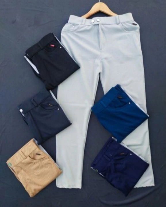 Twill/Drill pants multicolor with back pocket  uploaded by Crown sports  on 4/3/2023