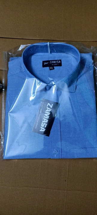 Sky blue shirt uploaded by Zamasa on 4/3/2023