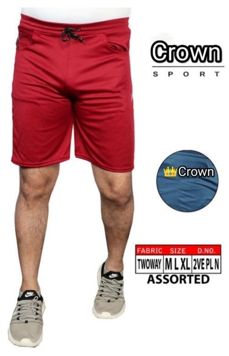 Two ve laycra in D pocket shorts  uploaded by Crown sports  on 4/3/2023