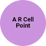 Business logo of A R cell point