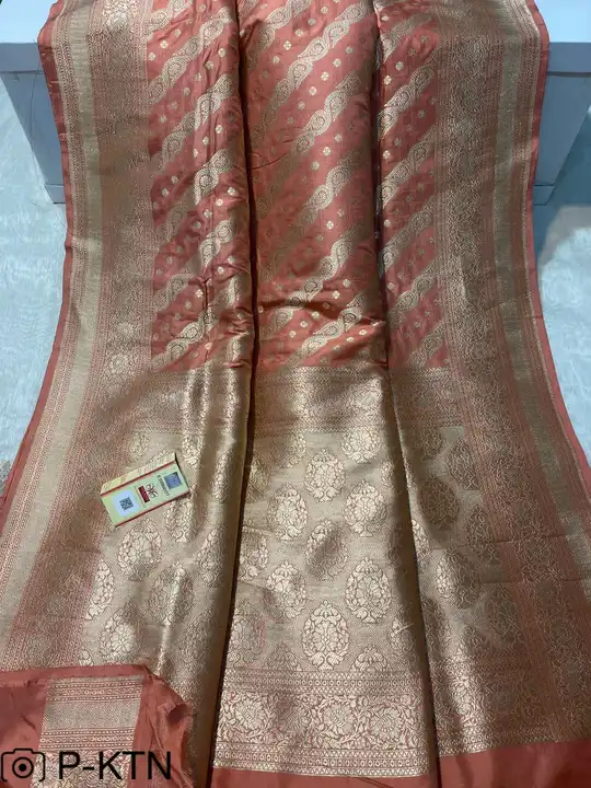 Exclusive Banarasi katan silk saree with Silkmark Certified  uploaded by M S fabrics on 4/3/2023
