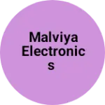Business logo of Malviya electronics