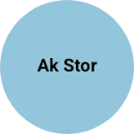 Business logo of AK STOR