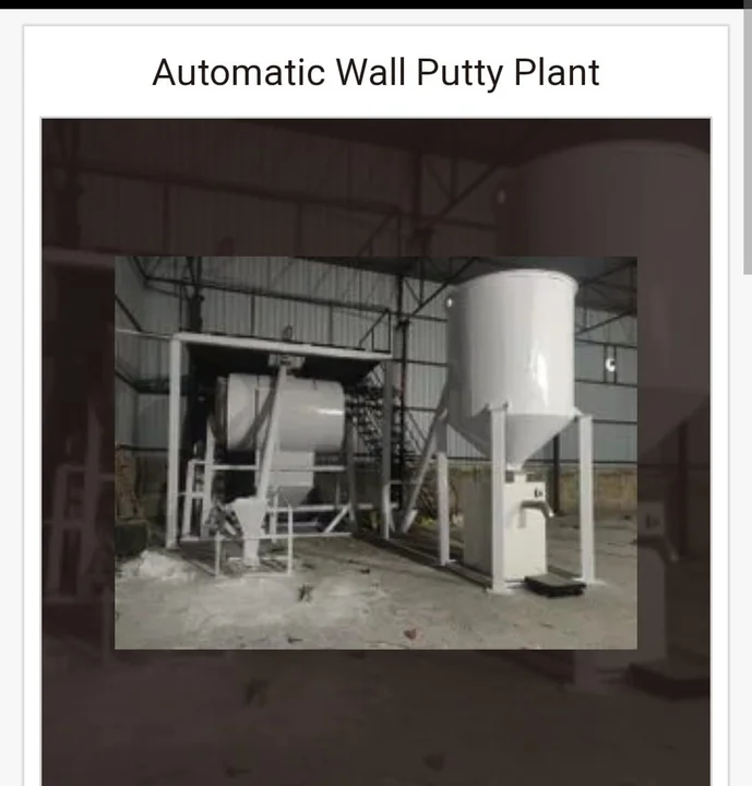 Wall putty plant uploaded by business on 4/4/2023